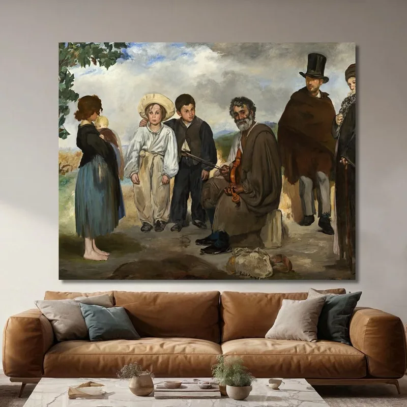 The Old Musician Édouard Manet