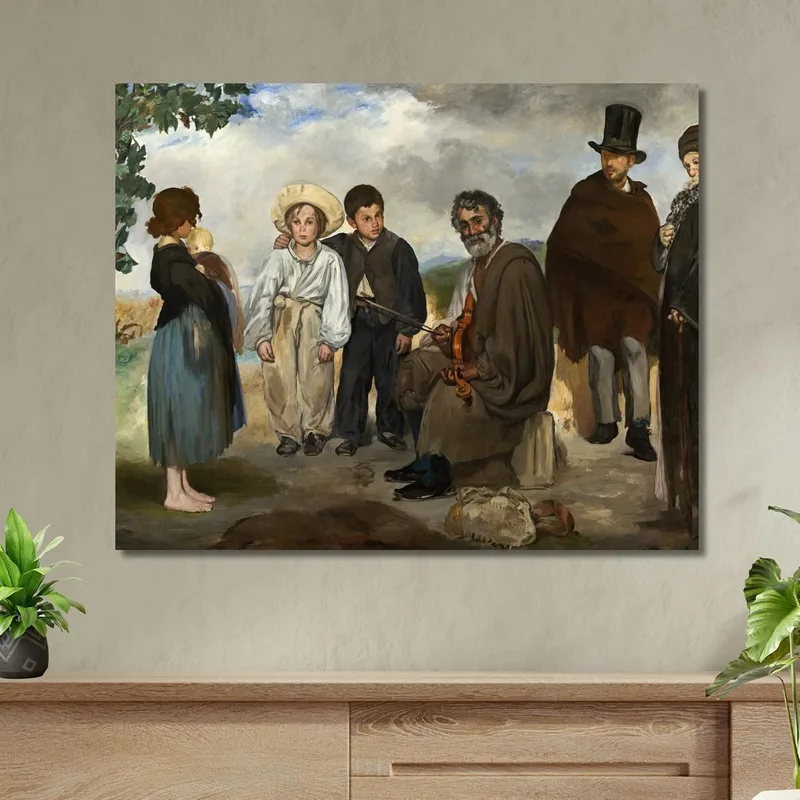 The Old Musician Édouard Manet