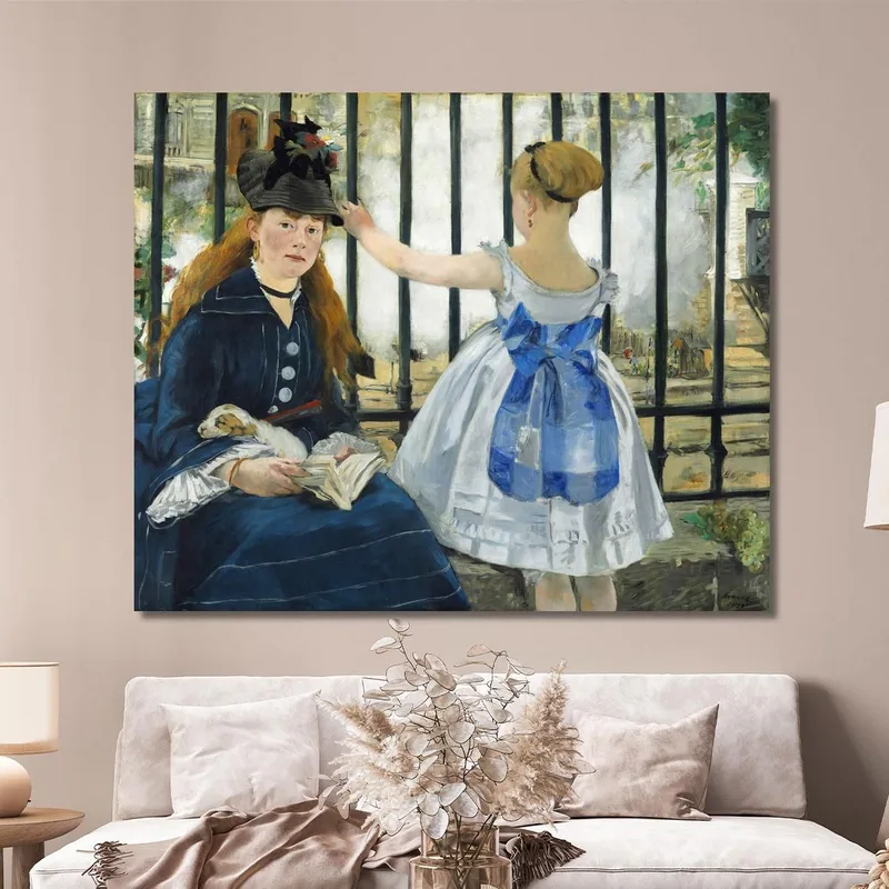 La Vía Del Tren Édouard Manet