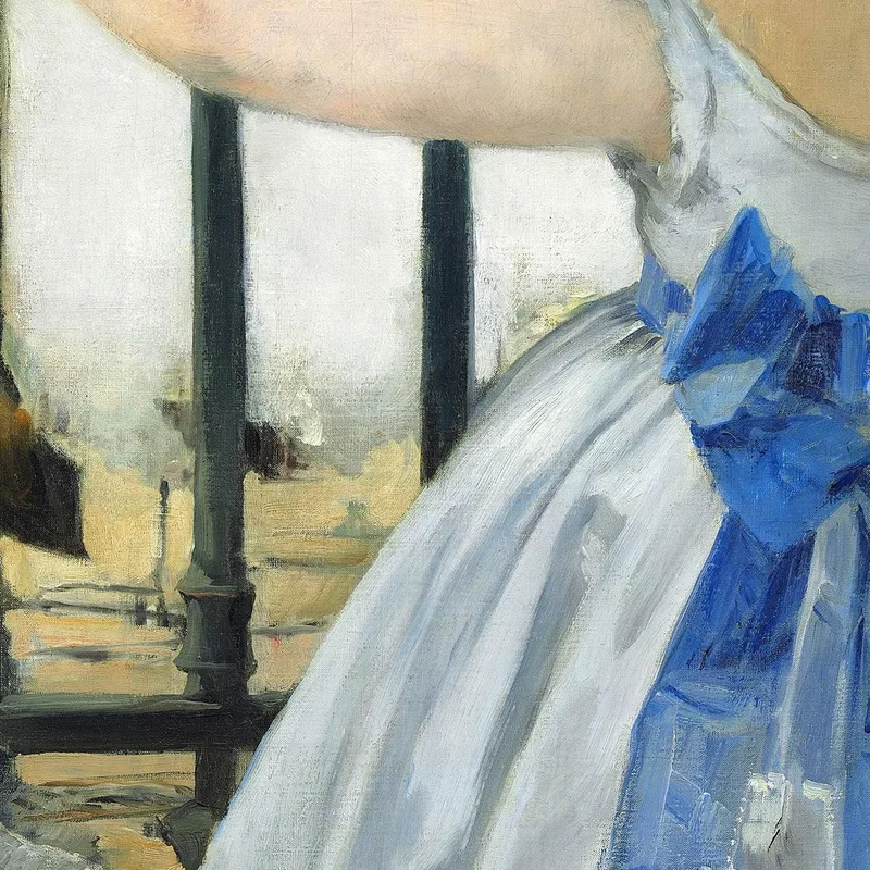 La Vía Del Tren Édouard Manet