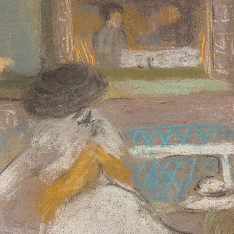 In Front Of The Pavilions Édouard Vuillard