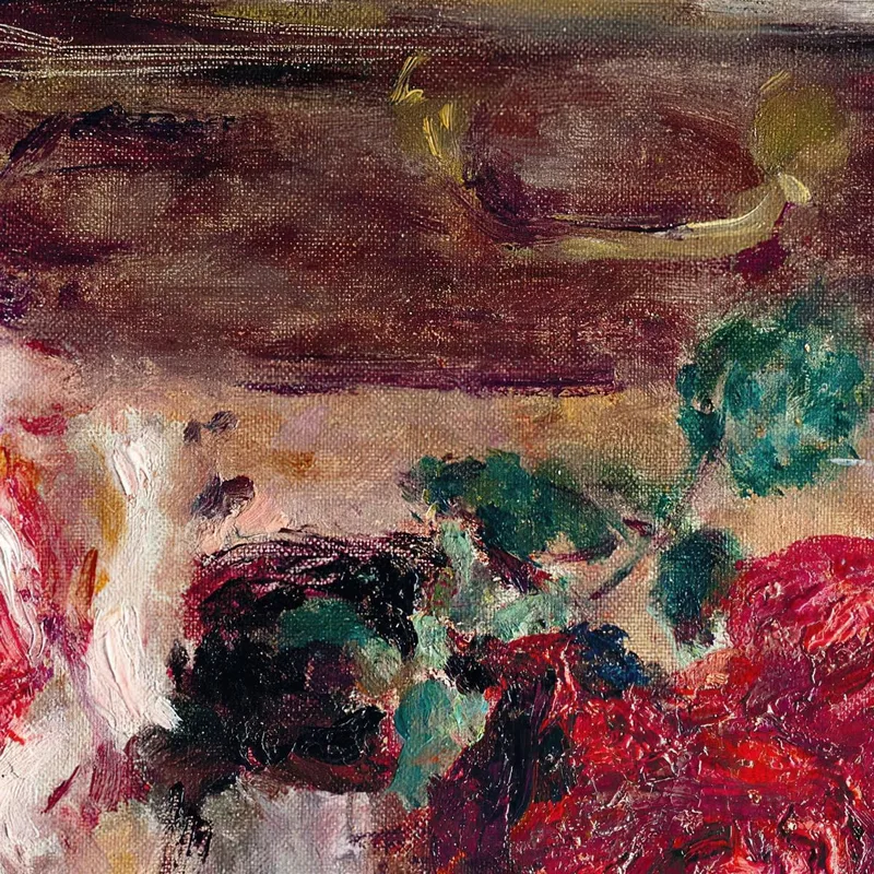 Las Dos Rosas Y La Caja De Pasteles Édouard Vuillard