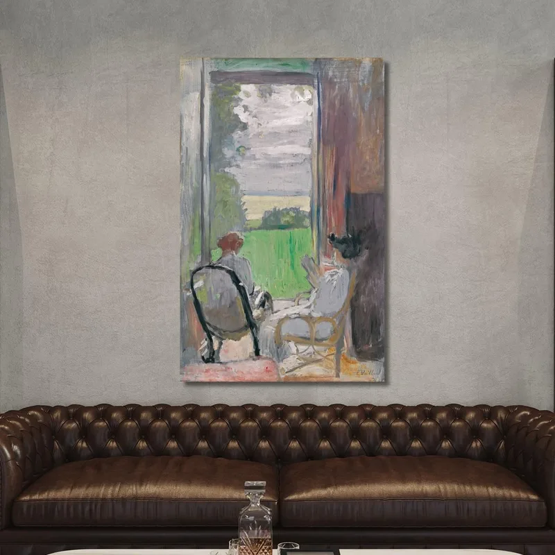 Lucy Hessel Y Jeanne Strauss En Sparks Édouard Vuillard