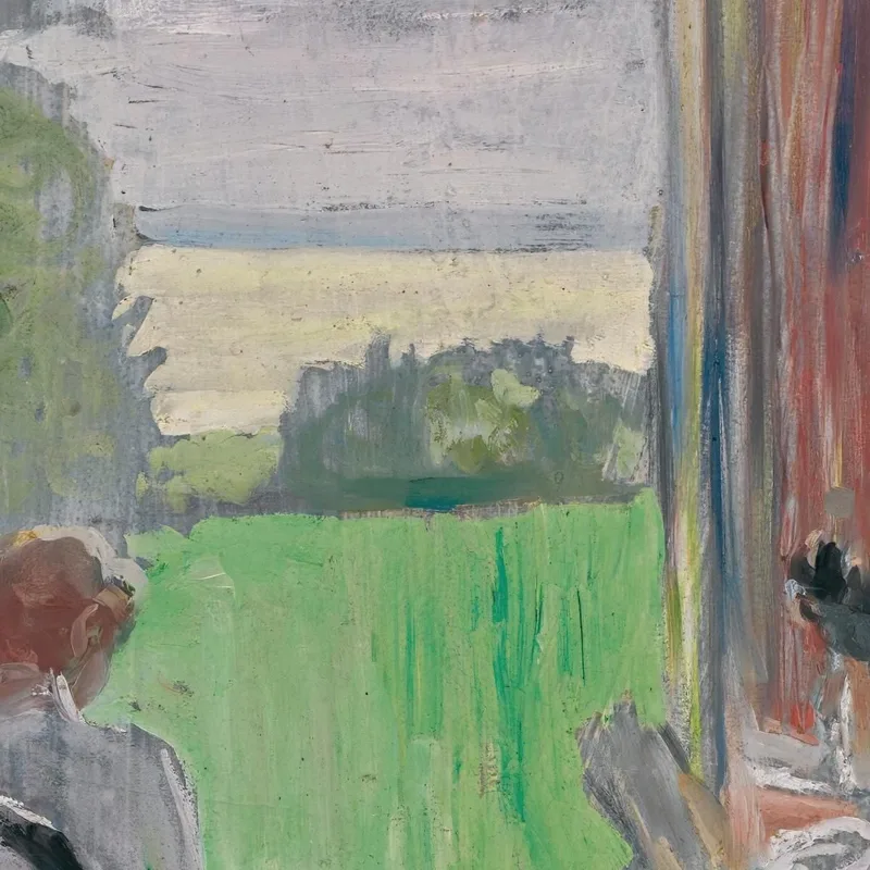 Lucy Hessel Y Jeanne Strauss En Sparks Édouard Vuillard