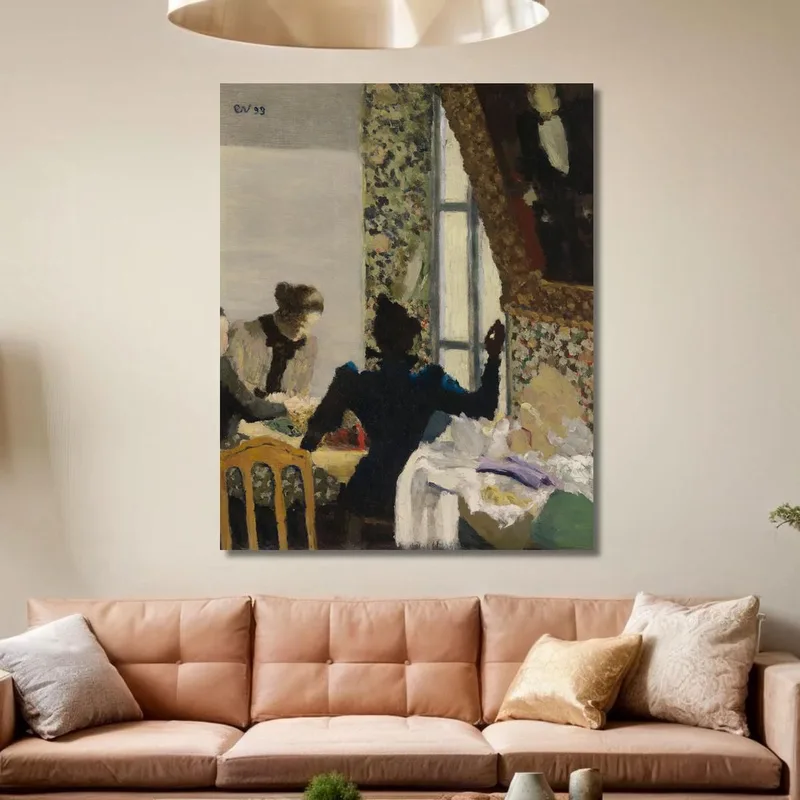L'Aiguillée Le Fil Édouard Vuillard