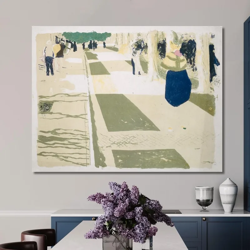 Die Allee Édouard Vuillard
