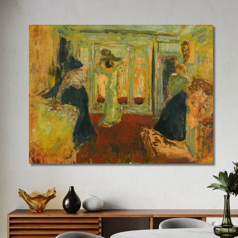 Madame Hessel Al Modiste Édouard Vuillard