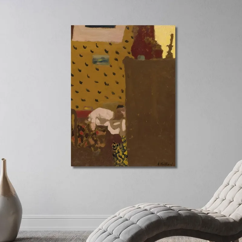 Madame Roussel Im Chiffonier Édouard Vuillard