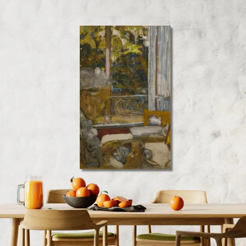 Madame Vuillard Au Petit-Déjeuner À La Toquade Édouard Vuillard