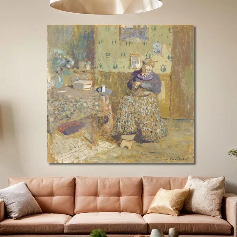 Madame Vuillard Couture Édouard Vuillard