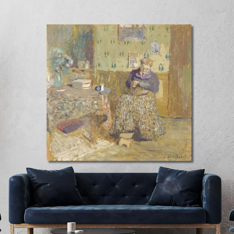 Madame Vuillard Couture Édouard Vuillard
