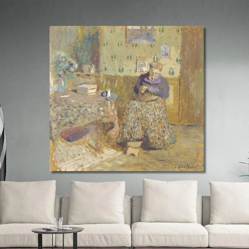 Madame Vuillard Couture Édouard Vuillard