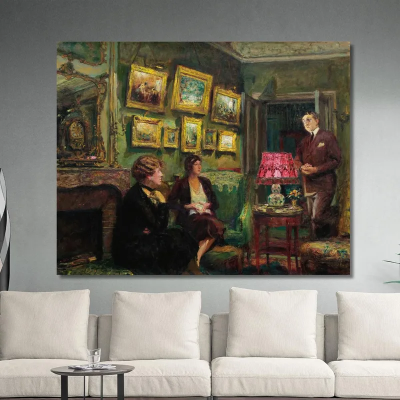 Mme Gillou Chez Elle The Perfect Match Édouard Vuillard