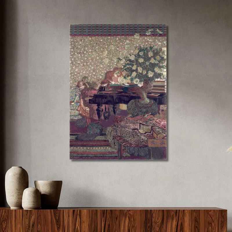 Personajes En Un Interior. Música Édouard Vuillard