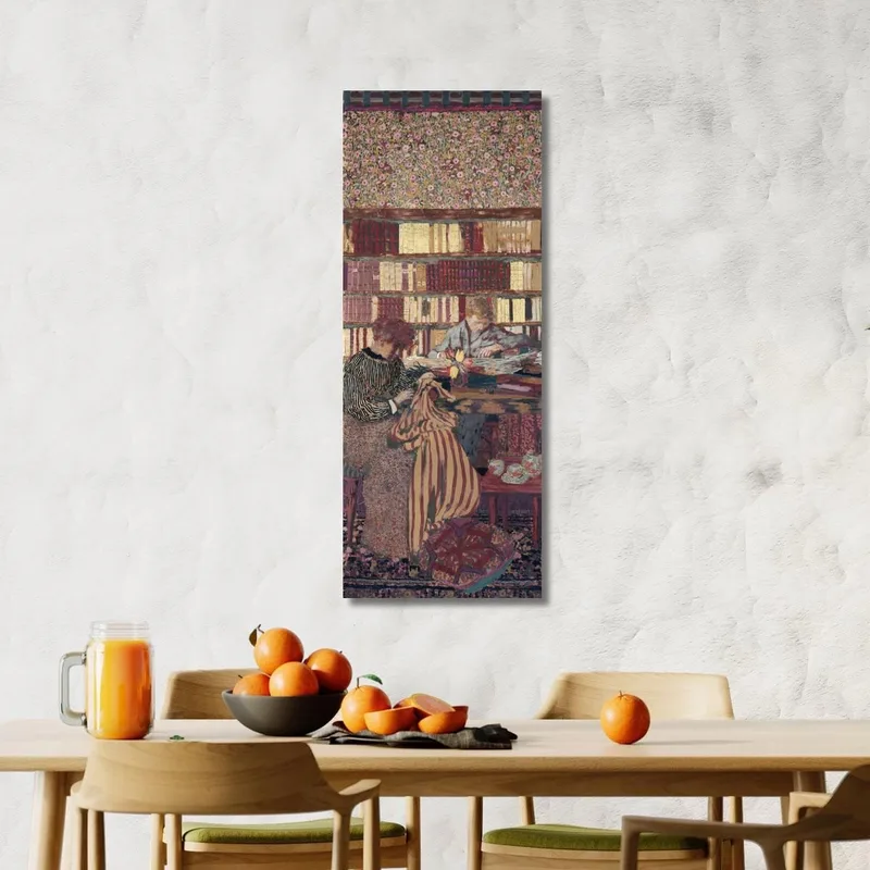 Personnages Dans Un Intérieur. Le Travail Édouard Vuillard