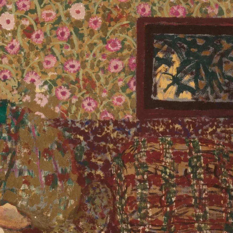 Charaktere In Einem Innenraum. Privatsphäre Édouard Vuillard