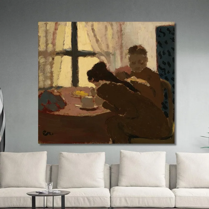 Frühstück Vor Dem Fenster Édouard Vuillard
