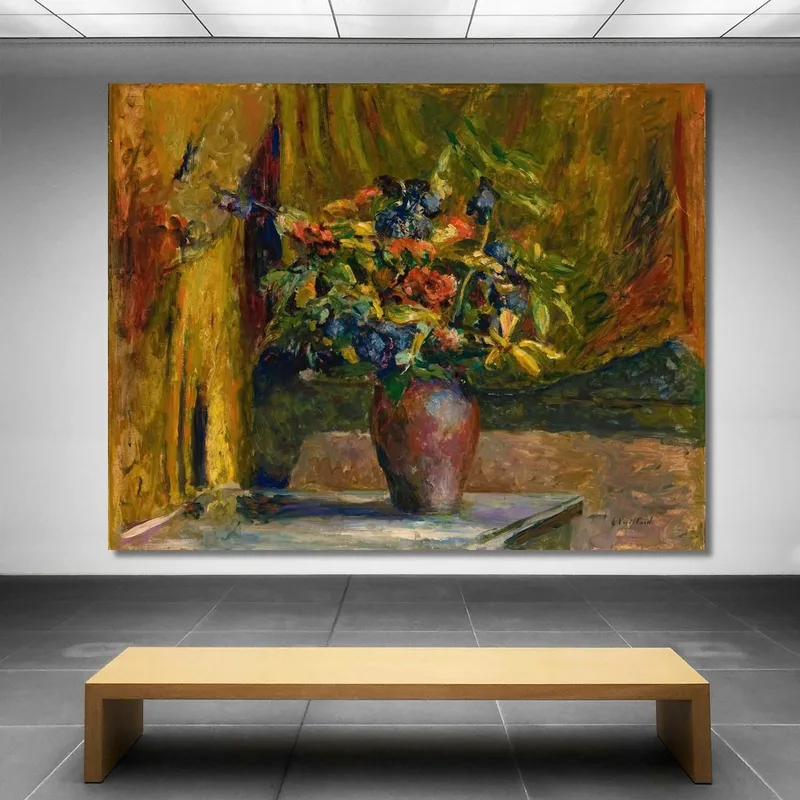 Larkspur E Gerani Édouard Vuillard