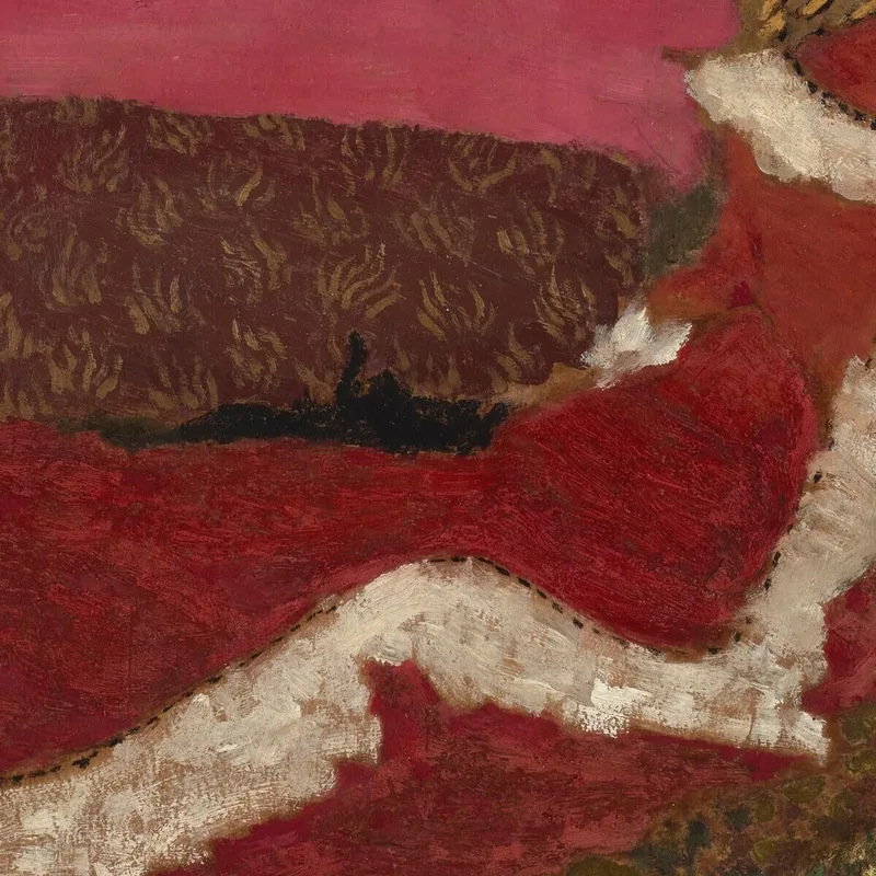 Porträt Von Madame Delierre Diese Symphonie In Rot Édouard Vuillard