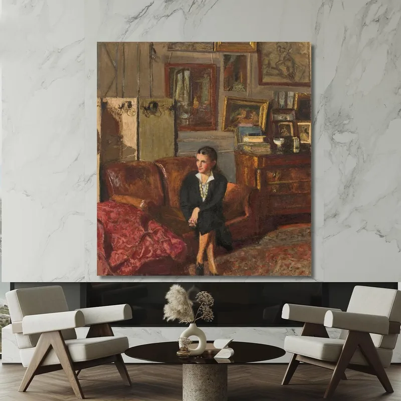Ritratto Di Signora Jean-Henri Adam Édouard Vuillard