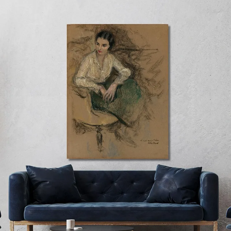Portrait D'Irène Montanet 2 Édouard Vuillard