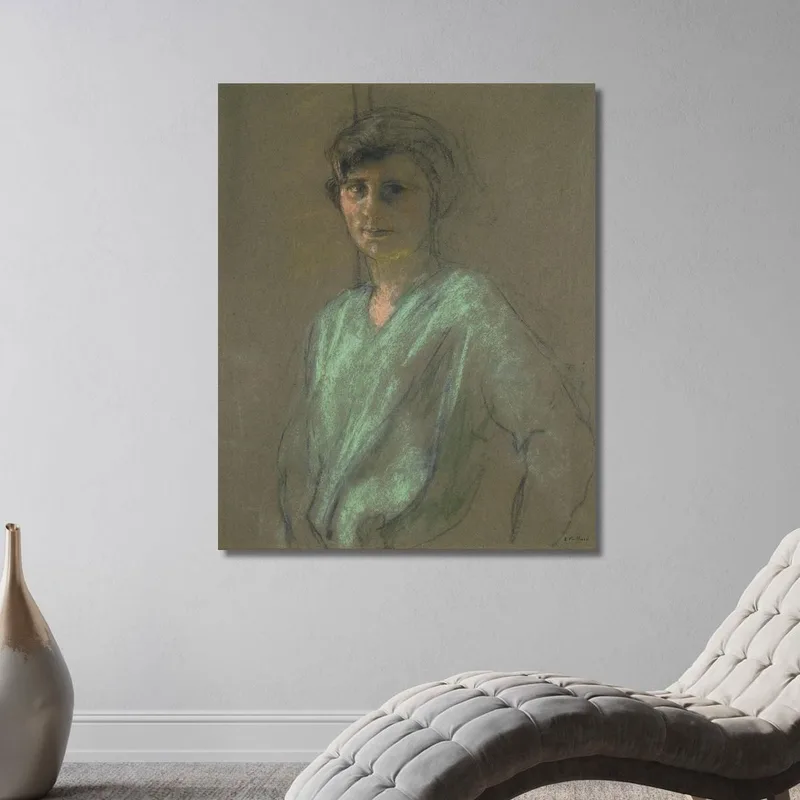 Portrait D'Irène Montanet Édouard Vuillard