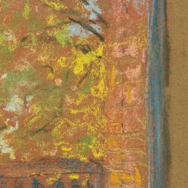 The Balcony At The Closerie Des Genêts Vaucresson Édouard Vuillard