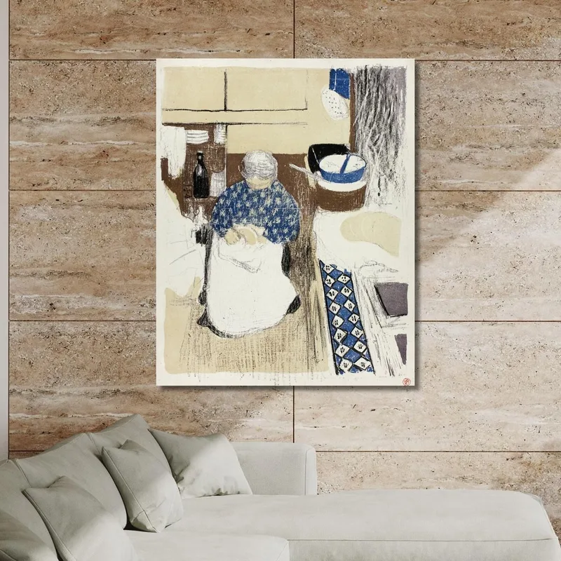 Der Kochteller Elf Aus Landschaften Und Innenräumen Édouard Vuillard
