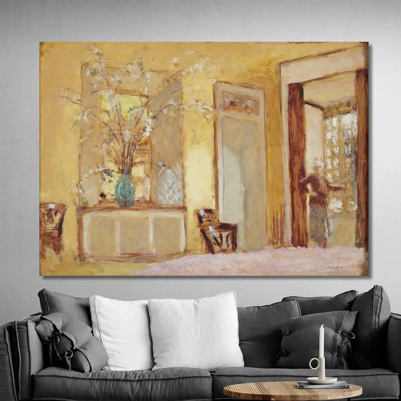 Woman In An Interior Madame Hessel At Les Clayes Édouard Vuillard