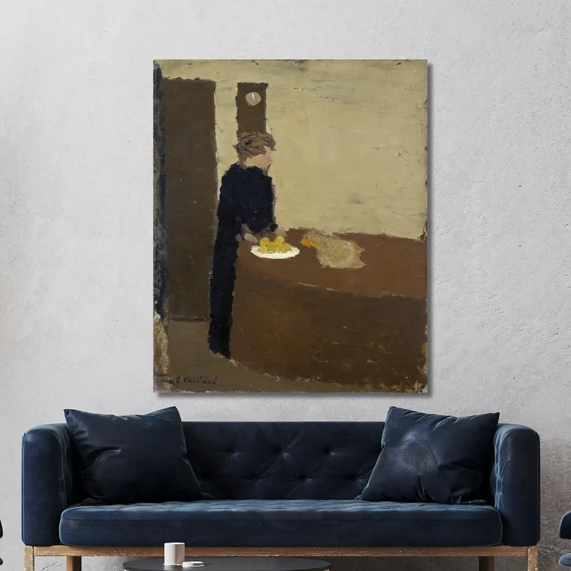 Frau In Schwarz Édouard Vuillard