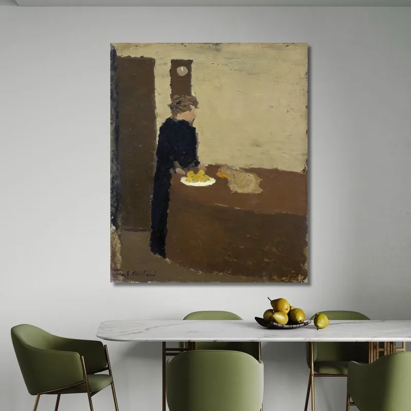 Frau In Schwarz Édouard Vuillard