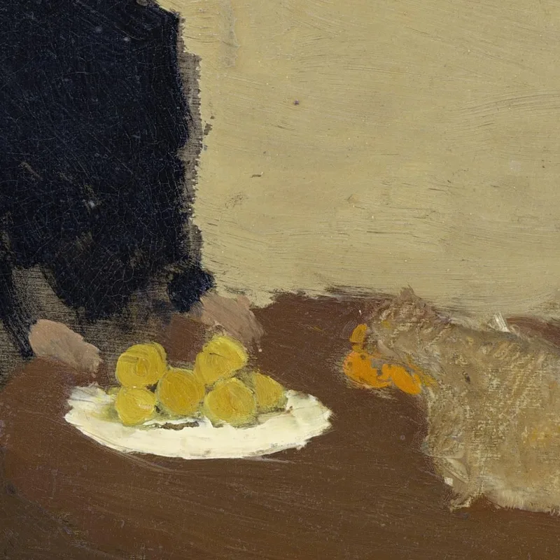 Frau In Schwarz Édouard Vuillard