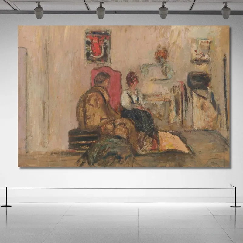 Yvonne Printemps In Her Dressing Room Édouard Vuillard