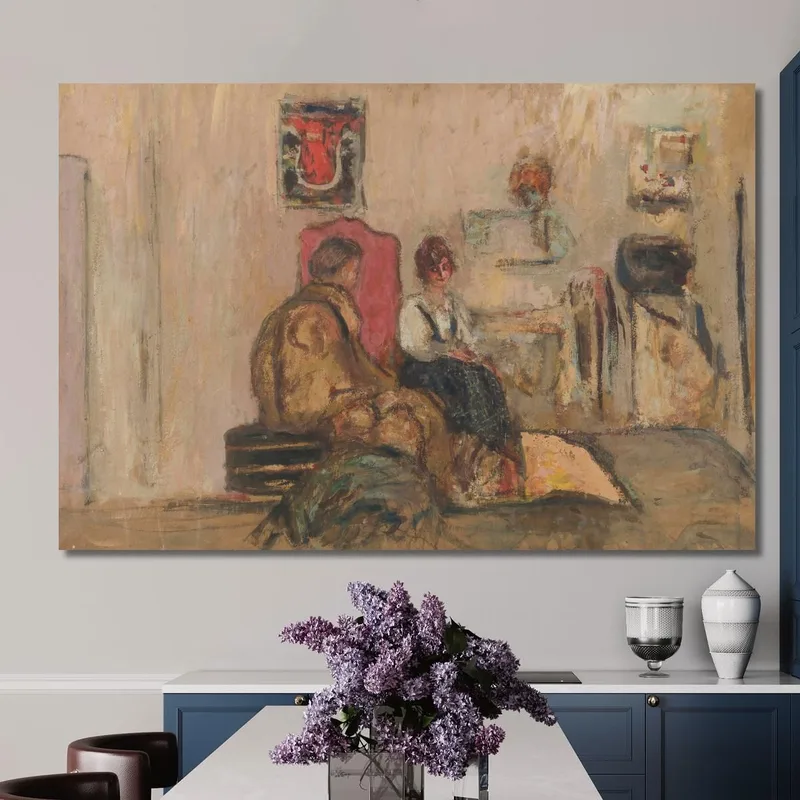 Yvonne Printemps In Her Dressing Room Édouard Vuillard