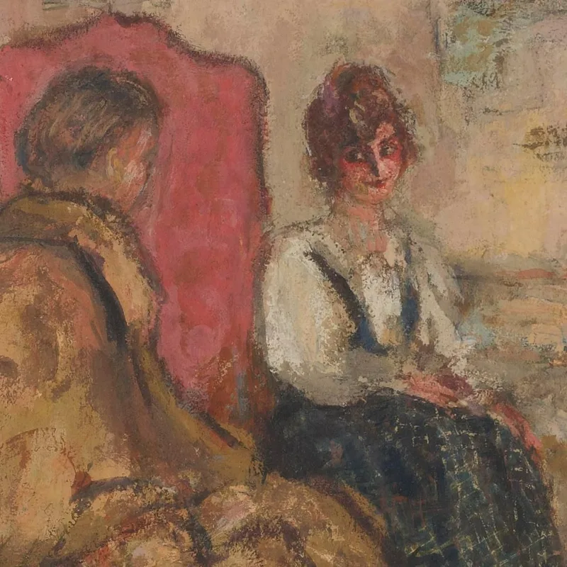 Yvonne Printemps In Her Dressing Room Édouard Vuillard