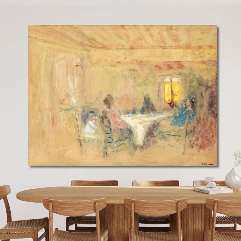 Am Tisch Édouard Vuillard