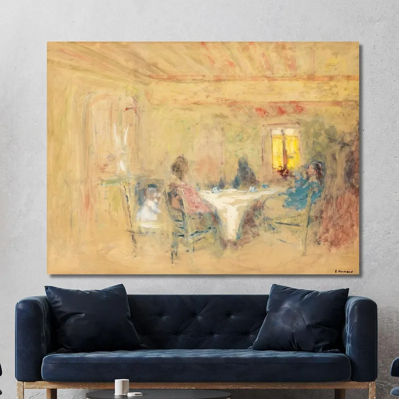 Am Tisch Édouard Vuillard