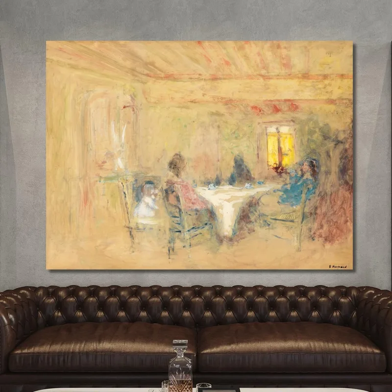 Am Tisch Édouard Vuillard