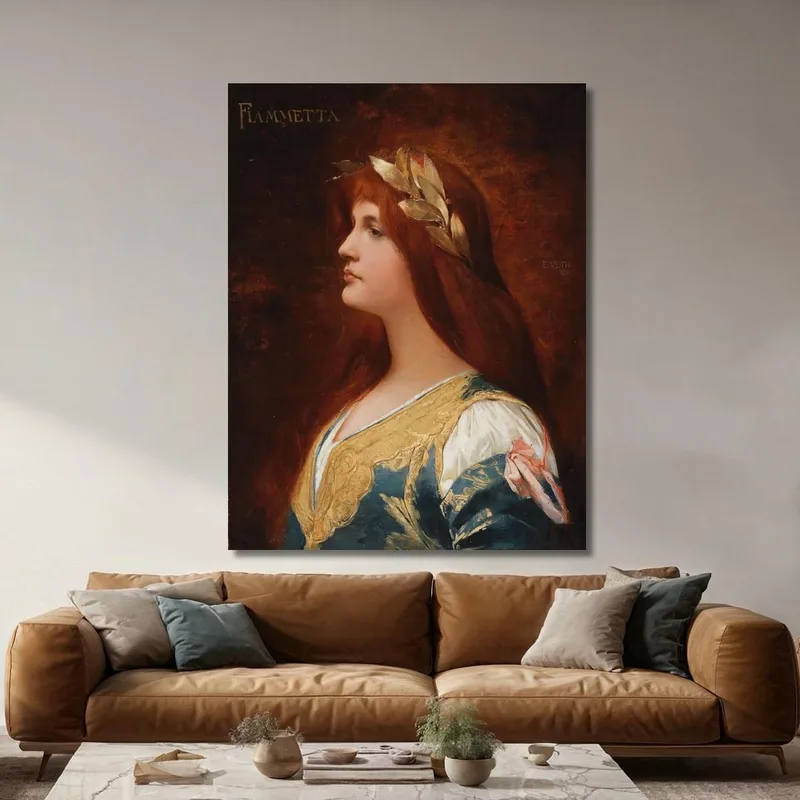 Fiammetta Eduard Veith canvas print