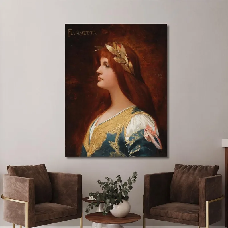 Fiammetta Eduard Veith canvas print