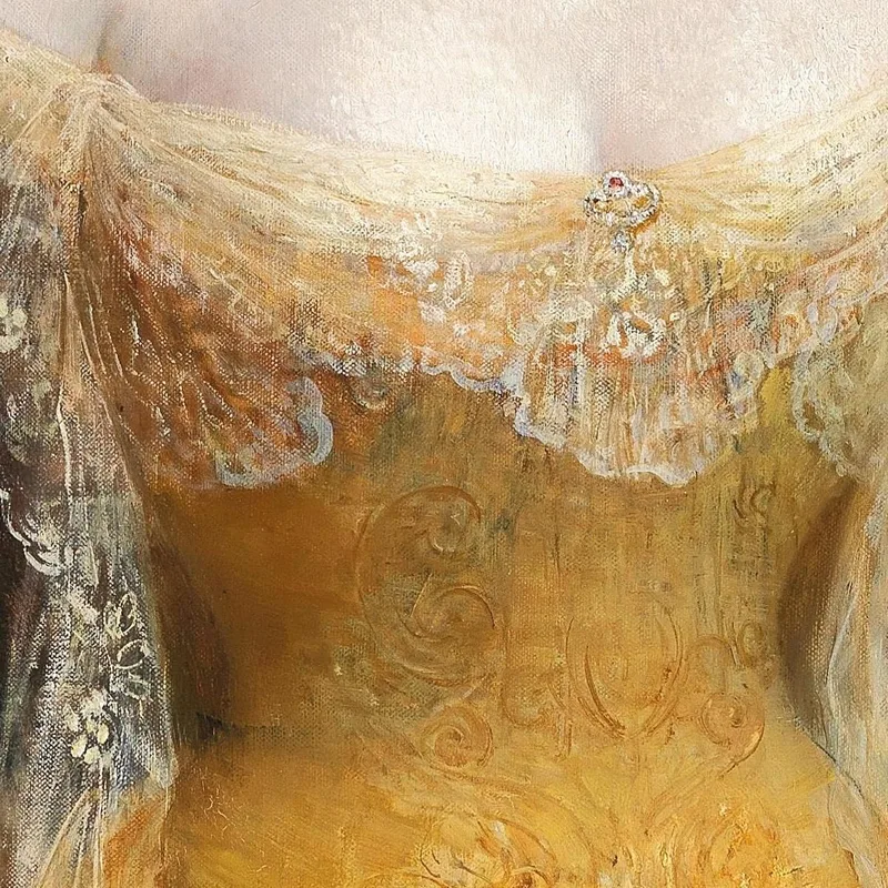Porträt Von Louise Dobner Von Dobenau Eduard Veith