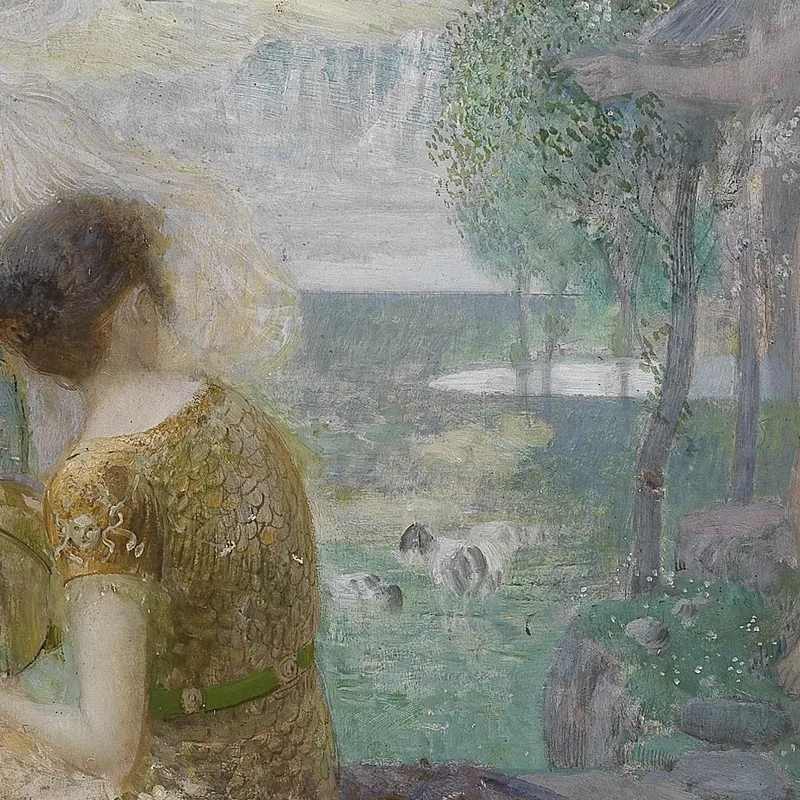 Giudizio Di Paride Eduard Veith quadro stampa su tela