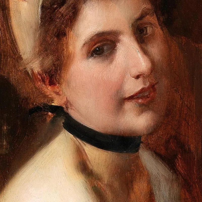 Jeune Fille Viennoise Eduard Veith