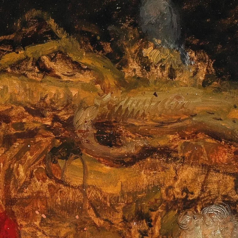 Donna Della Foresta E Amorini Eduard Veith quadro stampa su tela