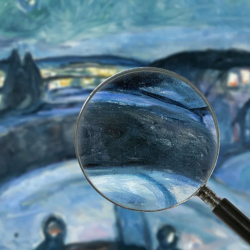 Notte Stellata Edvard Munch