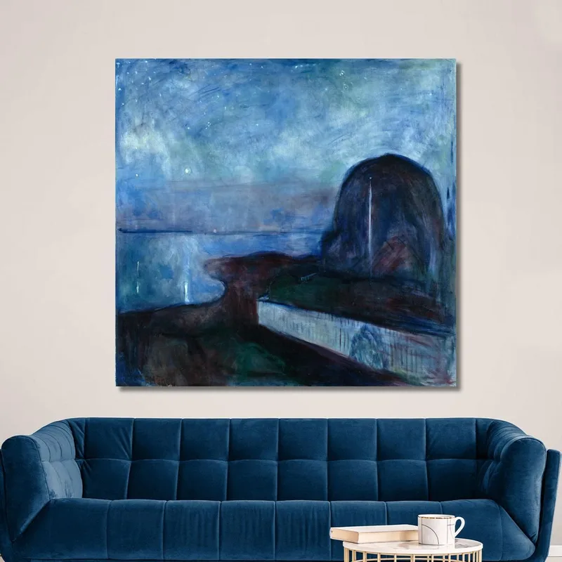 Notte Stellata Edvard Munch
