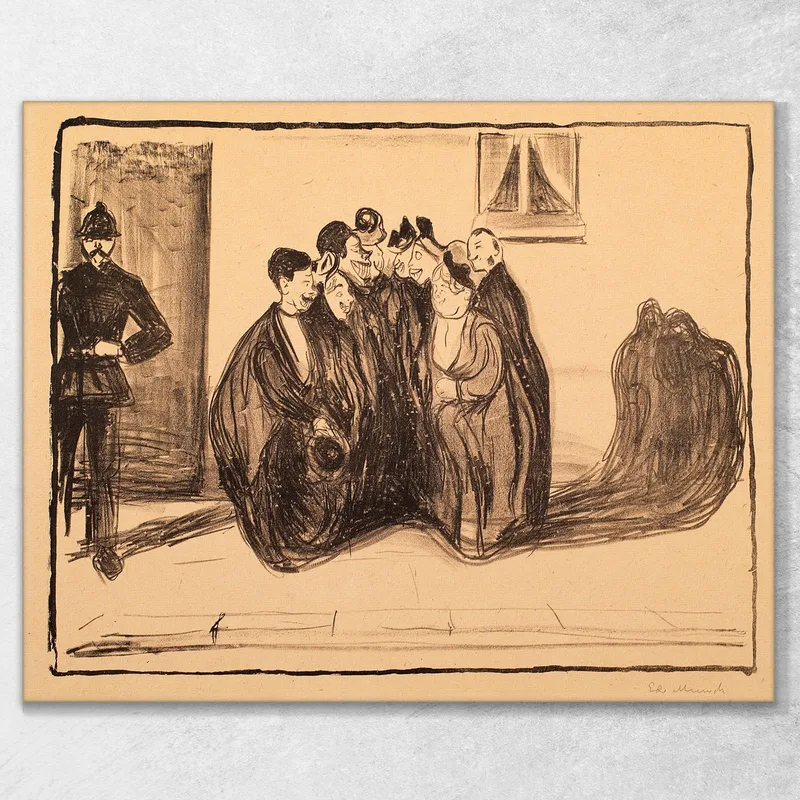 Nach Der Party Edvard Munch