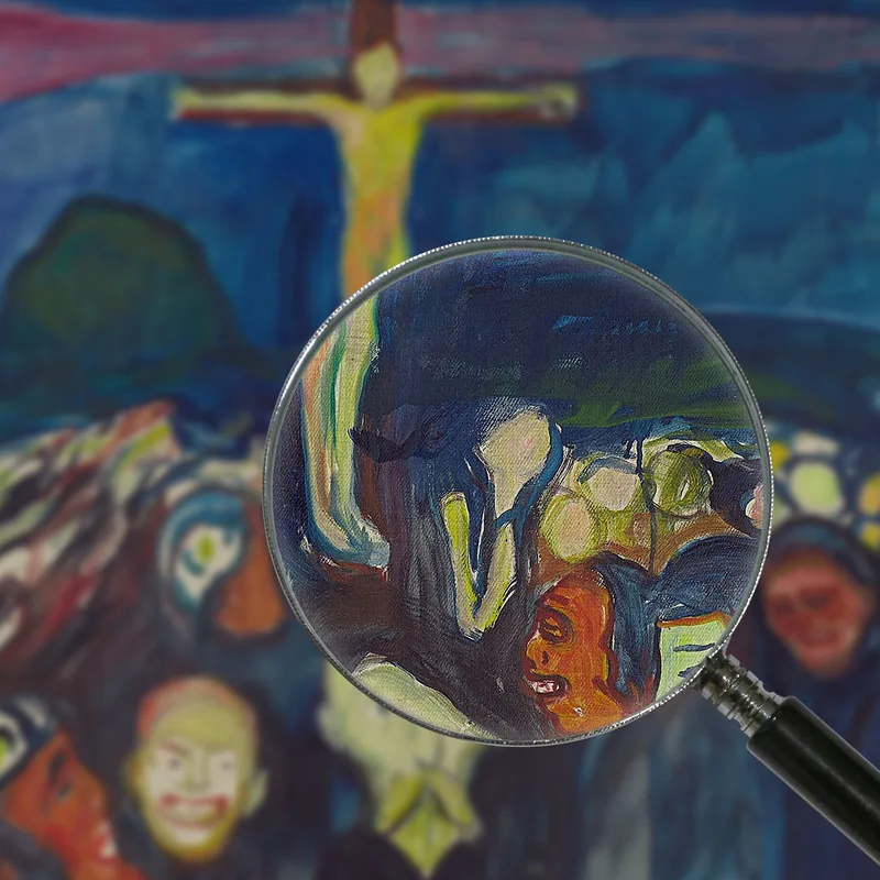 Golgotha Edvard Munch