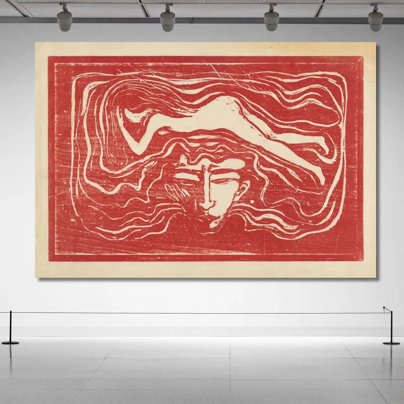 Dans Le Cerveau De L'Homme Edvard Munch
