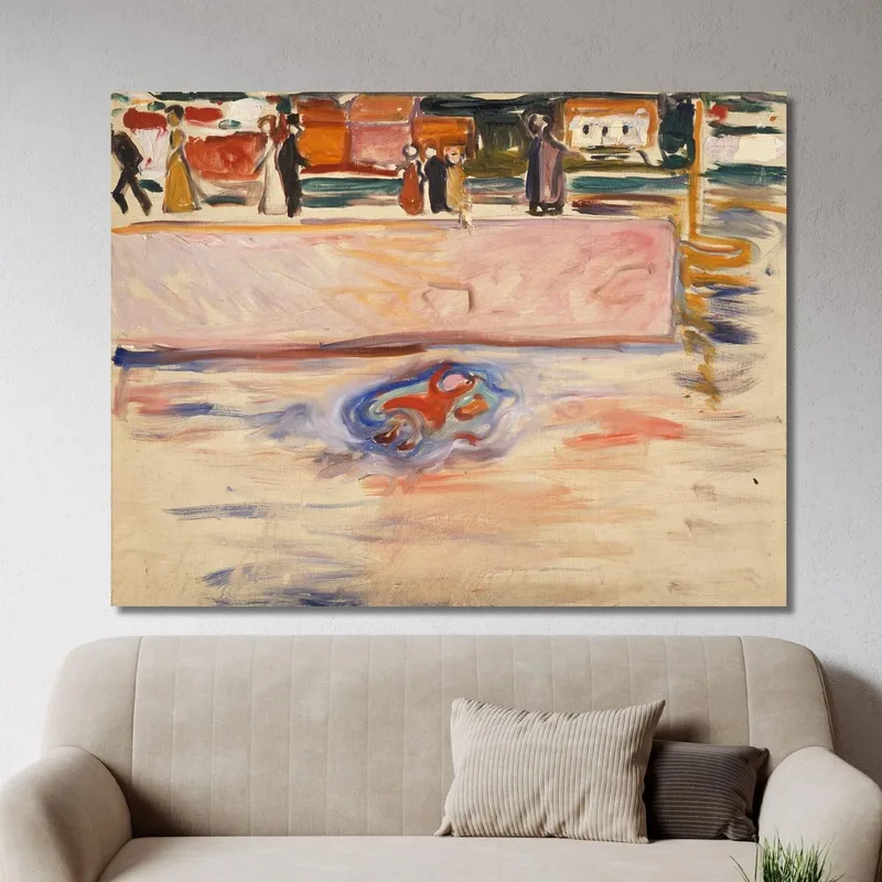 El Niño Que Se Ahoga Edvard Munch